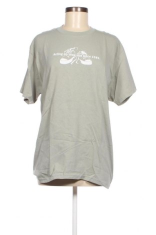 Γυναικείο t-shirt Hanes, Μέγεθος L, Χρώμα Πράσινο, Τιμή 11,75 €