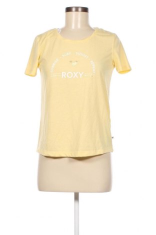 Дамска тениска Roxy, Размер S, Цвят Жълт, Цена 18,20 лв.