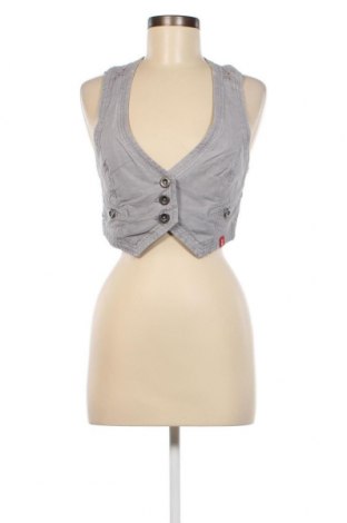 Γυναικείο γιλέκο Edc By Esprit, Μέγεθος M, Χρώμα Γκρί, Βαμβάκι, Τιμή 15,28 €