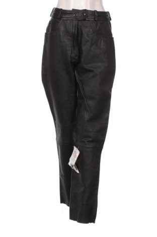 Дамски кожен панталон Louis, Размер XL, Цвят Черен, Естествена кожа, Цена 189,00 лв.