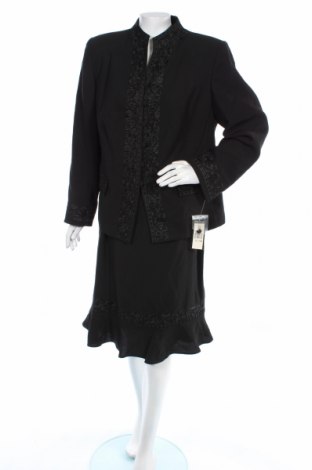 Γυναικείο κοστούμι John Meyer, Μέγεθος XL, Χρώμα Μαύρο, Πολυεστέρας, Τιμή 203,51 €