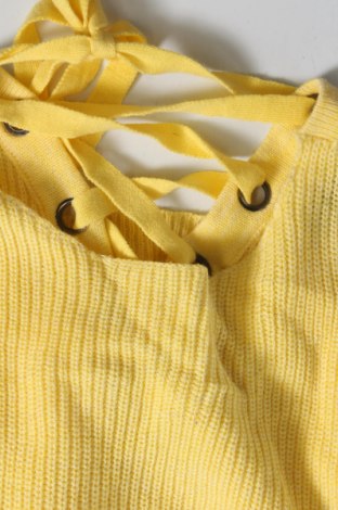 Дамски пуловер Vero Moda, Размер L, Цвят Жълт, Цена 53,00 лв.