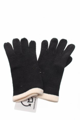 Детски ръкавици Sisley, Цвят Черен, Цена 46,00 лв.