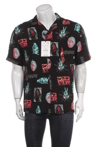 Ανδρικό πουκάμισο Pull&Bear, Μέγεθος M, Χρώμα Πολύχρωμο, Τιμή 5,44 €