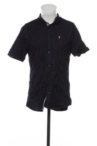 Ανδρικό πουκάμισο River Island, Μέγεθος M, Χρώμα Μπλέ, Τιμή 3,06 €