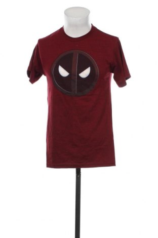 Мъжка тениска Marvel, Размер S, Цвят Червен, 50% памук, 50% полиестер, Цена 23,00 лв.