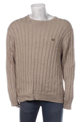 Ανδρικό πουλόβερ Chaps, Μέγεθος XL, Χρώμα  Μπέζ, Τιμή 4,68 €