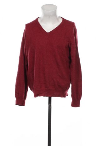 Ανδρικό πουλόβερ Made In Italy, Μέγεθος L, Χρώμα Κόκκινο, Τιμή 32,78 €