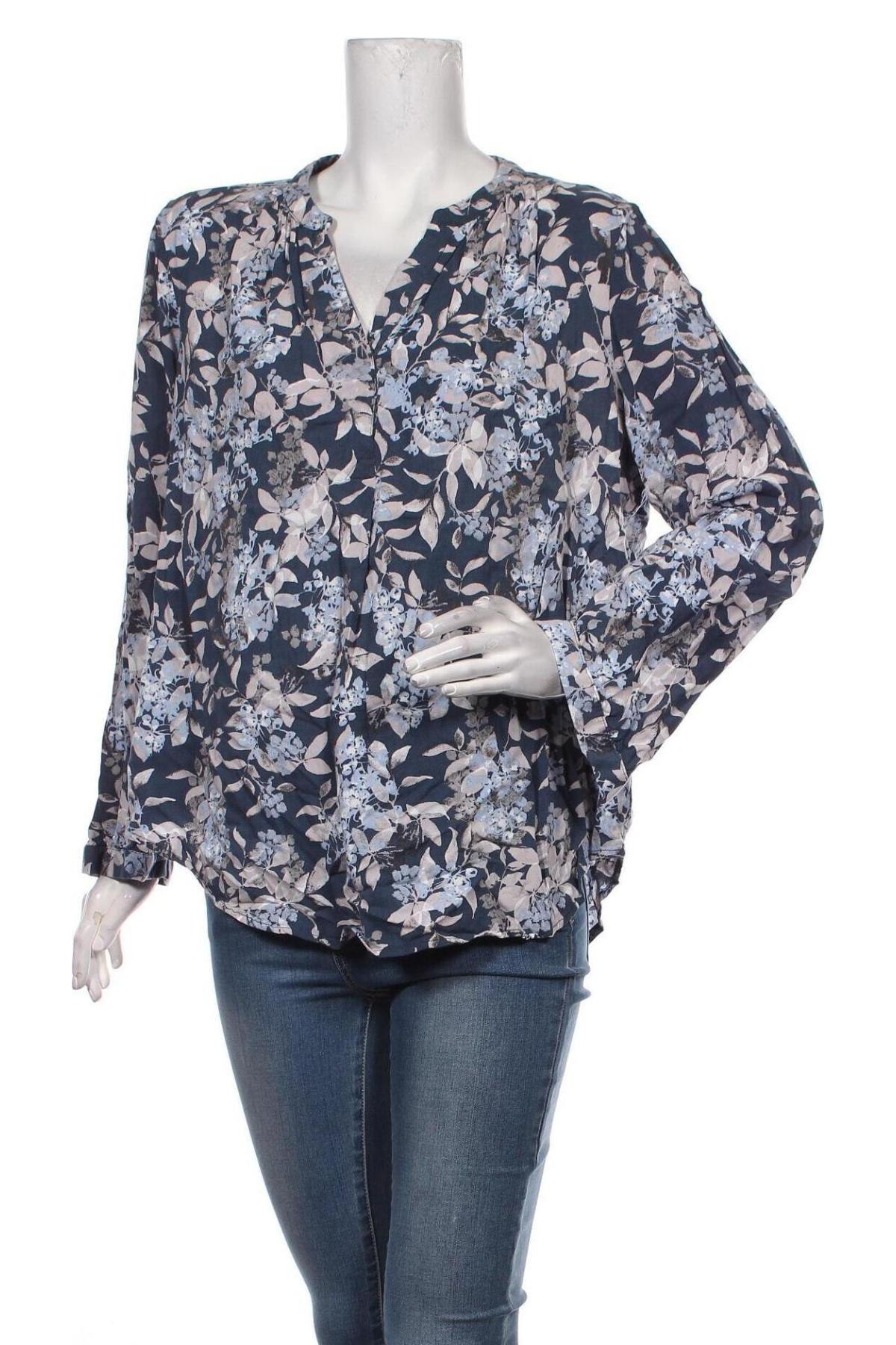 Γυναικεία μπλούζα Woman Within, Μέγεθος L, Χρώμα Πολύχρωμο, Τιμή 21,65 €