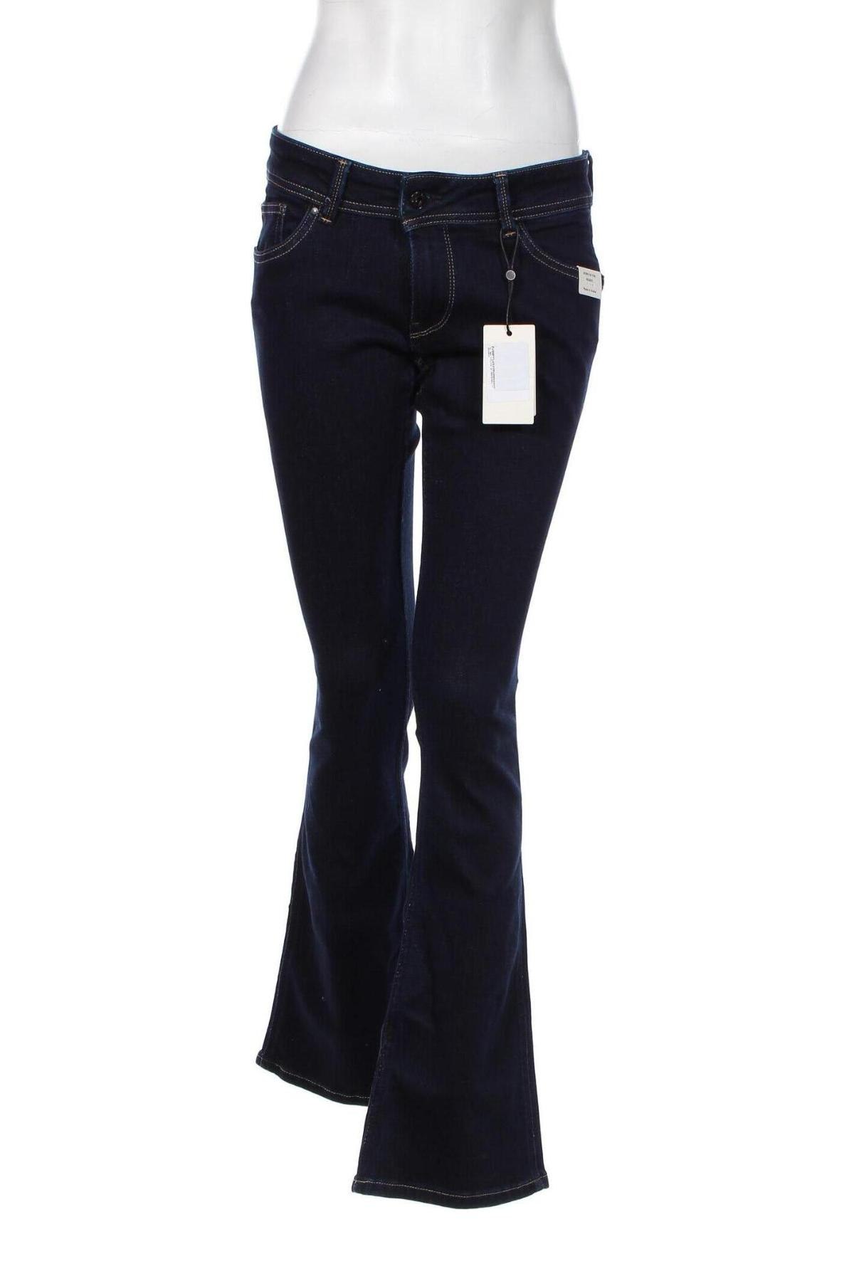 Γυναικείο Τζίν Pepe Jeans, Μέγεθος M, Χρώμα Μπλέ, 82% βαμβάκι, 8% πολυεστέρας, 8% βισκόζη, 2% ελαστάνη, Τιμή 51,60 €