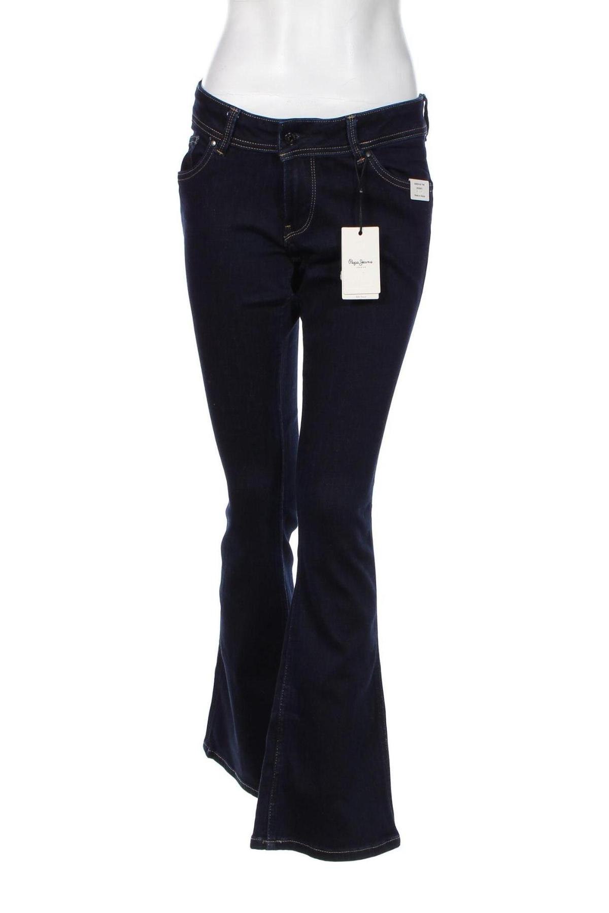 Γυναικείο Τζίν Pepe Jeans, Μέγεθος S, Χρώμα Μπλέ, 82% βαμβάκι, 8% πολυεστέρας, 8% βισκόζη, 2% ελαστάνη, Τιμή 51,60 €