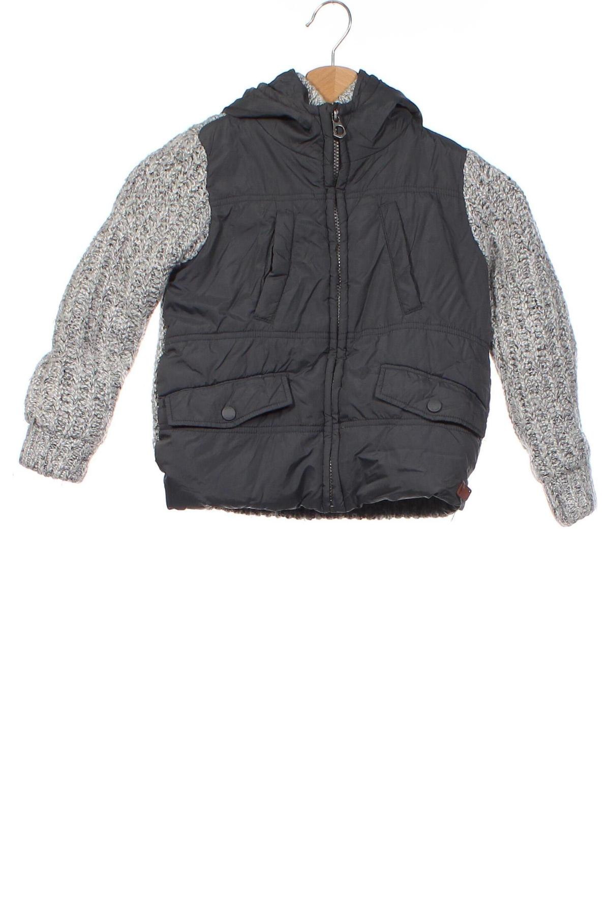 Παιδικό μπουφάν Zara Knitwear, Μέγεθος 5-6y/ 116-122 εκ., Χρώμα Γκρί, Τιμή 33,40 €