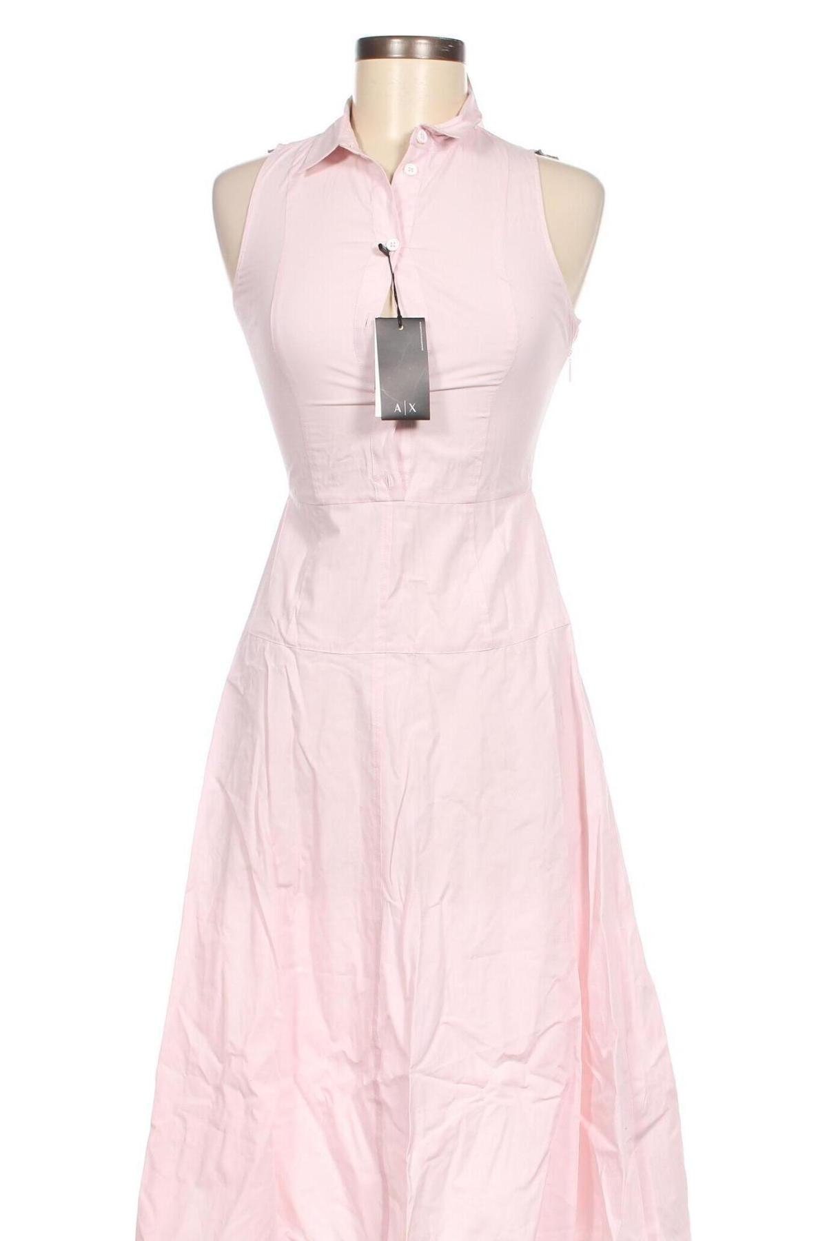 Šaty  Armani Exchange, Veľkosť S, Farba Ružová, Cena  146,86 €