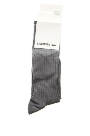 Socken Lacoste, Größe S, Farbe Grau, Preis 20,10 €