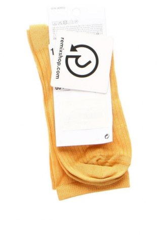 Κάλτσες Monki, Μέγεθος M, Χρώμα Κίτρινο, Τιμή 3,25 €