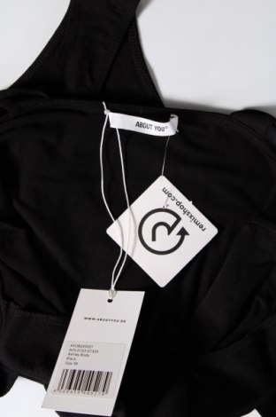 Γυναικεία μπλούζα-Κορμάκι About You, Μέγεθος M, Χρώμα Μαύρο, Τιμή 13,92 €