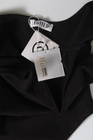 Γυναικεία μπλούζα-Κορμάκι Edited, Μέγεθος XS, Χρώμα Μαύρο, Τιμή 4,34 €