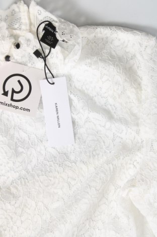Дамска блуза - боди Karen Millen, Размер XS, Цвят Бял, Цена 26,70 лв.