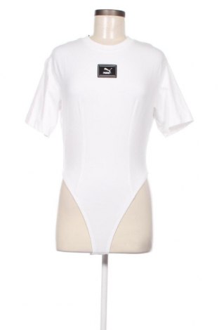 Γυναικεία μπλούζα-Κορμάκι PUMA, Μέγεθος XS, Χρώμα Λευκό, Τιμή 30,50 €