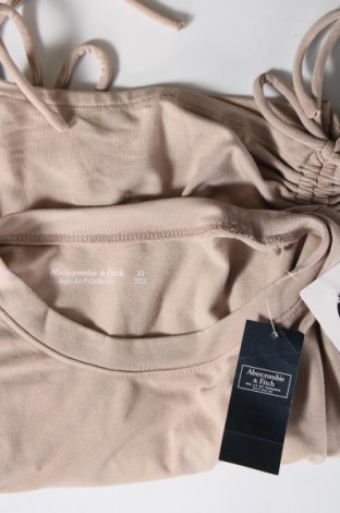 Γυναικεία μπλούζα Abercrombie & Fitch, Μέγεθος XS, Χρώμα  Μπέζ, Τιμή 31,20 €
