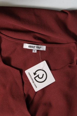 Γυναικεία μπλούζα About You, Μέγεθος S, Χρώμα Κόκκινο, Τιμή 3,25 €