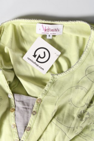 Дамска блуза Affinites by Armand Thiery, Размер M, Цвят Зелен, Цена 4,18 лв.