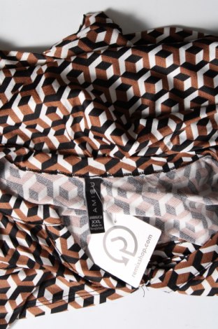 Дамска блуза Amisu, Размер XXL, Цвят Многоцветен, Цена 18,05 лв.