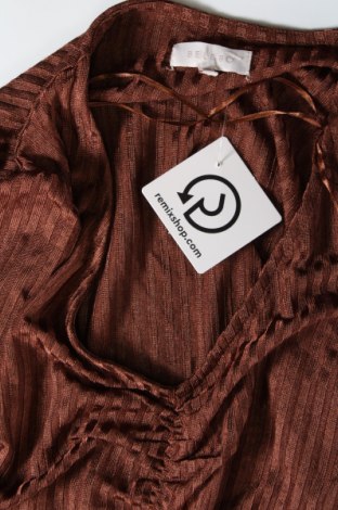 Γυναικεία μπλούζα Bel&Bo, Μέγεθος L, Χρώμα Καφέ, Τιμή 3,53 €