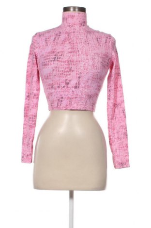 Дамска блуза Bershka, Размер XS, Цвят Розов, Цена 19,00 лв.