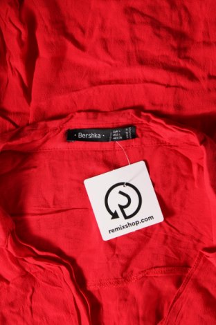 Γυναικεία μπλούζα Bershka, Μέγεθος L, Χρώμα Κόκκινο, Τιμή 5,64 €
