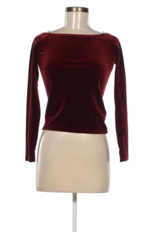 Дамска блуза Bershka, Размер S, Цвят Червен, Цена 8,55 лв.