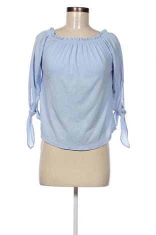 Дамска блуза Bershka, Размер S, Цвят Син, Цена 5,65 лв.