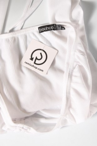 Damen Shirt Boohoo, Größe M, Farbe Weiß, Preis 9,62 €