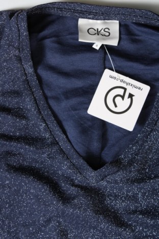 Γυναικεία μπλούζα CKS, Μέγεθος S, Χρώμα Μπλέ, Τιμή 8,41 €