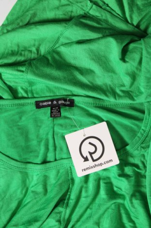 Γυναικεία μπλούζα Cable & Gauge, Μέγεθος M, Χρώμα Πράσινο, Τιμή 9,72 €