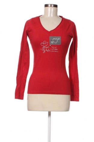 Дамска блуза Cache Cache, Размер S, Цвят Червен, Цена 4,75 лв.
