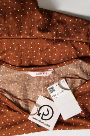 Дамска блуза Camaieu, Размер M, Цвят Кафяв, Цена 10,23 лв.