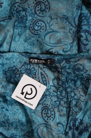 Γυναικεία μπλούζα Colours Of The World, Μέγεθος XL, Χρώμα Πολύχρωμο, Τιμή 11,75 €