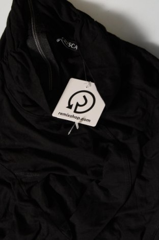 Γυναικεία μπλούζα Crisca, Μέγεθος L, Χρώμα Μαύρο, Τιμή 2,52 €