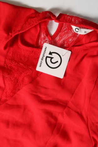Damen Shirt Cubus, Größe S, Farbe Rot, Preis 2,12 €