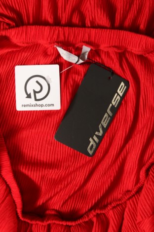 Γυναικεία μπλούζα Diverse, Μέγεθος XL, Χρώμα Κόκκινο, Τιμή 6,39 €