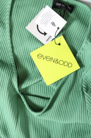 Γυναικεία μπλούζα Even&Odd, Μέγεθος L, Χρώμα Πράσινο, Τιμή 15,98 €