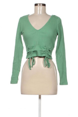 Γυναικεία μπλούζα Even&Odd, Μέγεθος L, Χρώμα Πράσινο, Τιμή 4,00 €