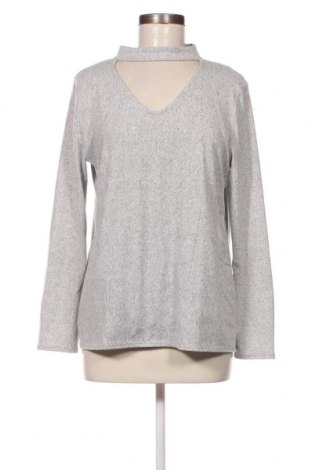 Γυναικεία μπλούζα F&F, Μέγεθος L, Χρώμα Γκρί, Τιμή 9,62 €