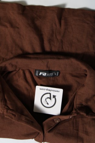 Дамска блуза Fb Sister, Размер L, Цвят Кафяв, Цена 4,18 лв.