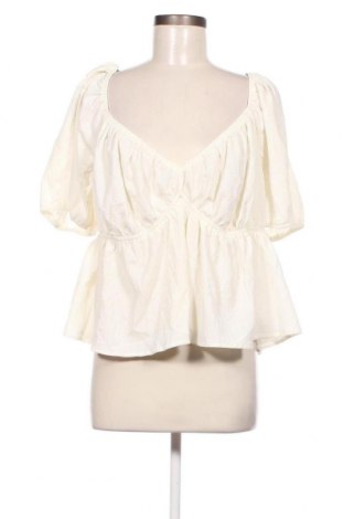 Дамска блуза Forever 21, Размер 3XL, Цвят Екрю, Цена 24,40 лв.
