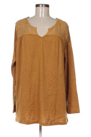 Дамска блуза Gina Benotti, Размер XXL, Цвят Бежов, Цена 19,00 лв.