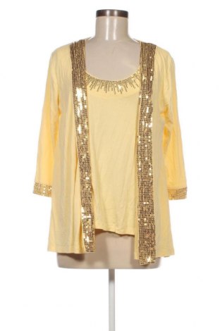 Дамска блуза Gloockler, Размер M, Цвят Жълт, Цена 4,37 лв.