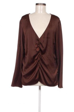 Γυναικεία μπλούζα H&M, Μέγεθος XL, Χρώμα Καφέ, Τιμή 7,67 €