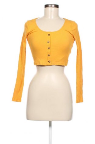 Дамска блуза H&M, Размер S, Цвят Жълт, Цена 4,18 лв.
